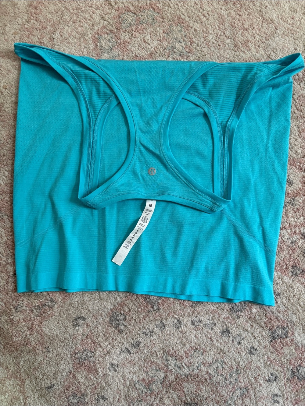 lululemon athletica Seamless Tank Top - Turquoise